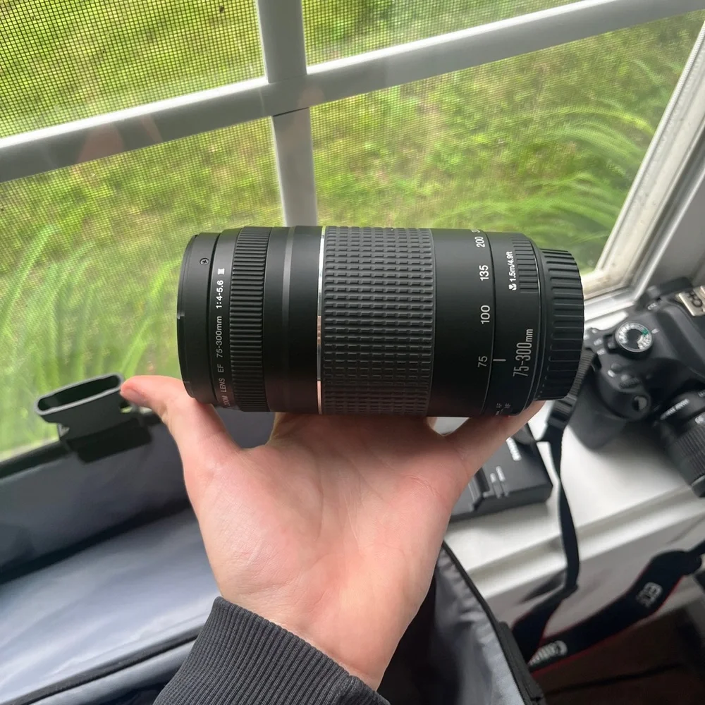 Canon T-5 Camera + Lense + Travel Bag. Had for a few years and never used!